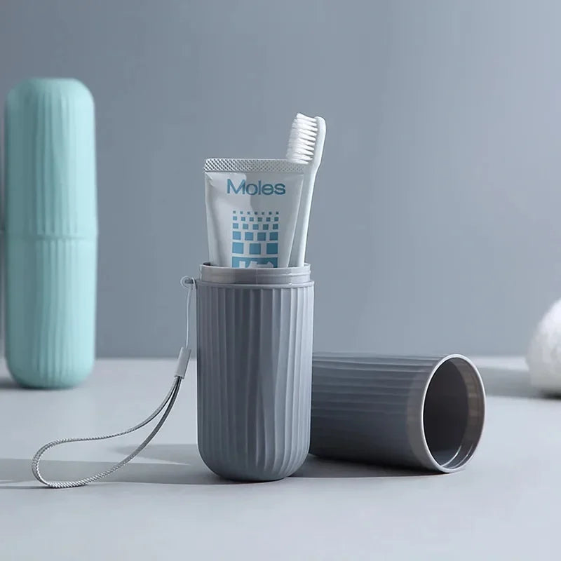 Portable Toothbrush Cup Storage Case