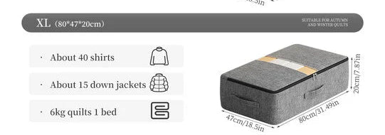 Dorm Ready Bundle - Move-In bags, UnderBed Storage and Laundry Bag