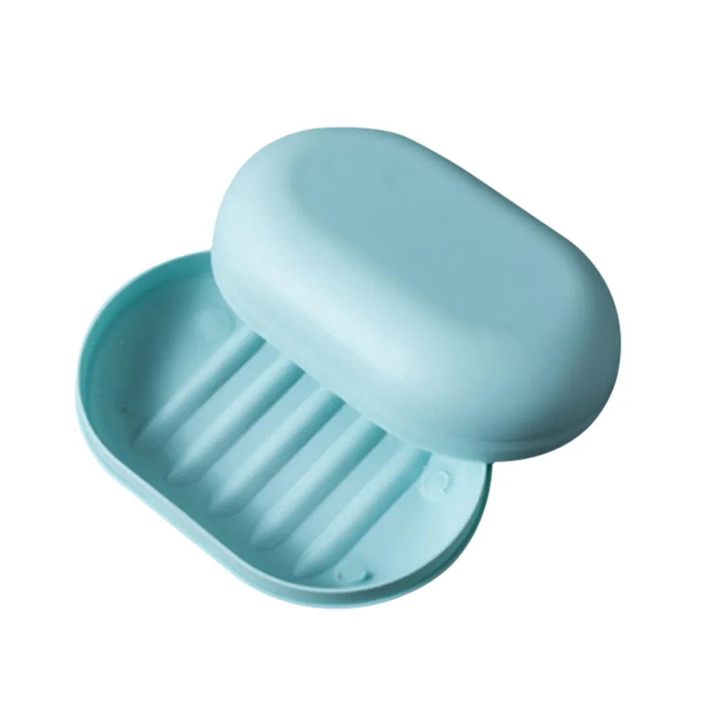 Plastic Shower Soap Box With Lid