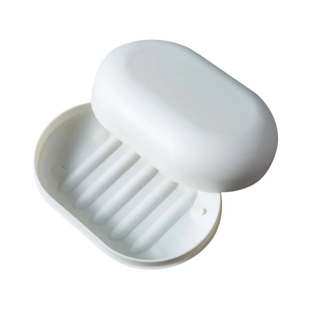 Plastic Shower Soap Box With Lid