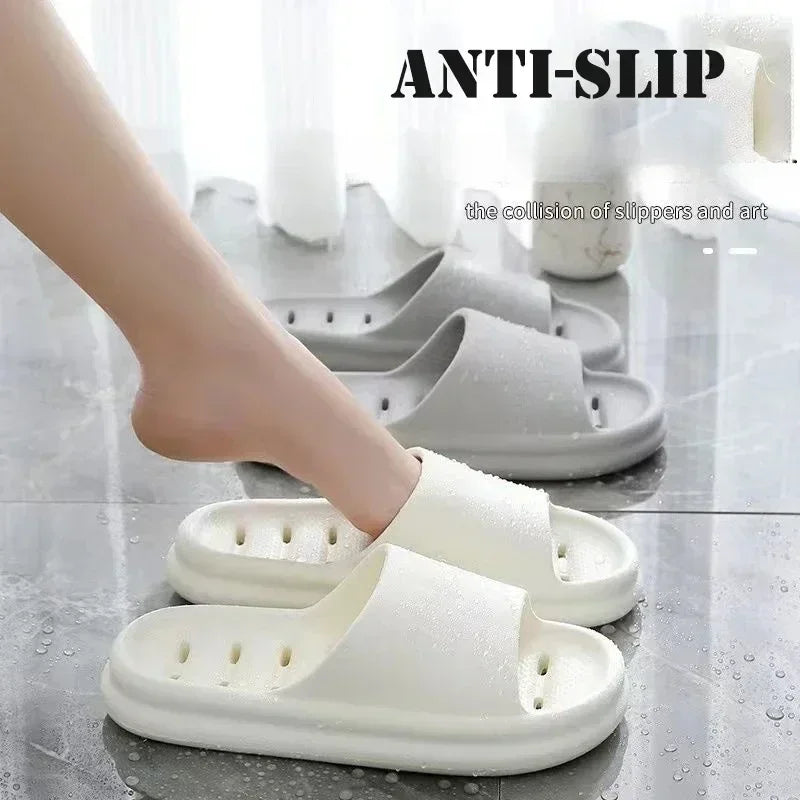 Dorm Joys Soft Quick-Dry Anti-Slip Bathroom/Shower Slippers