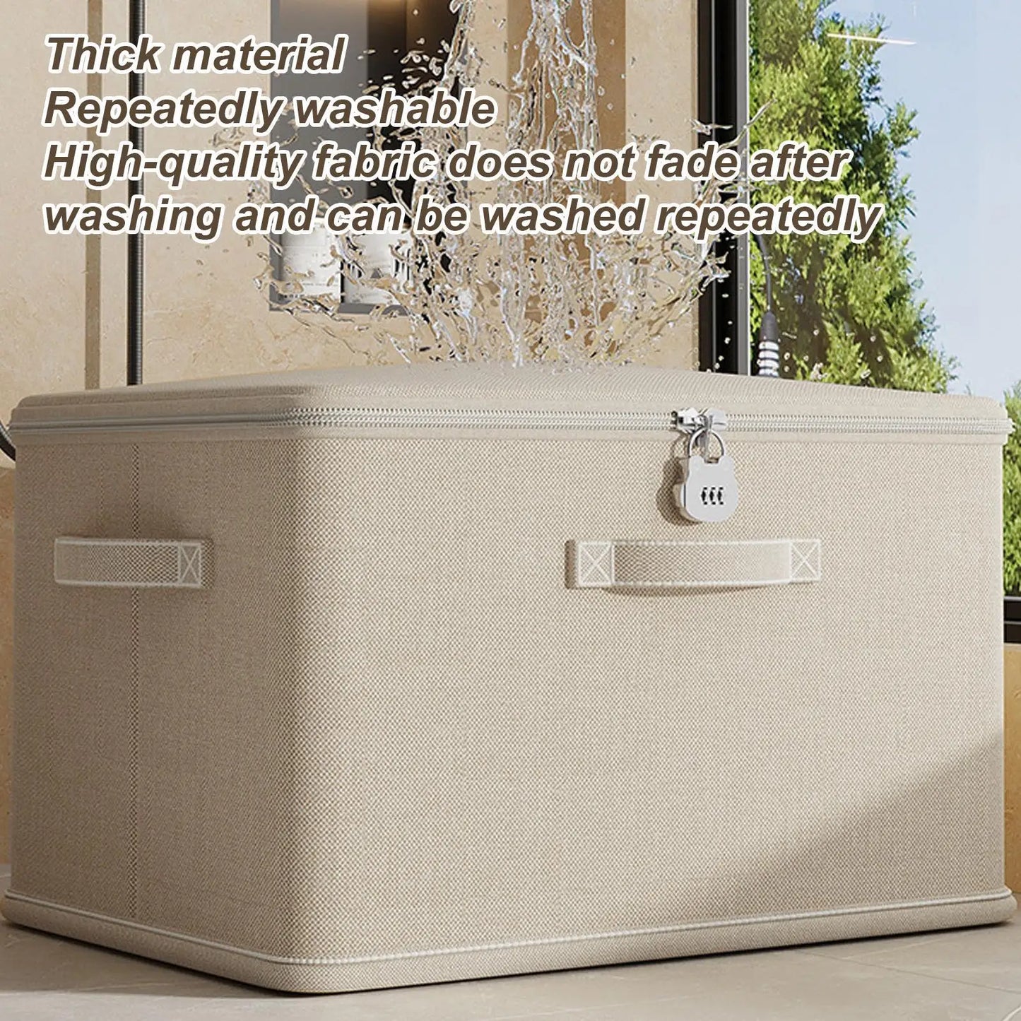 Stackable Storage Box with Lock