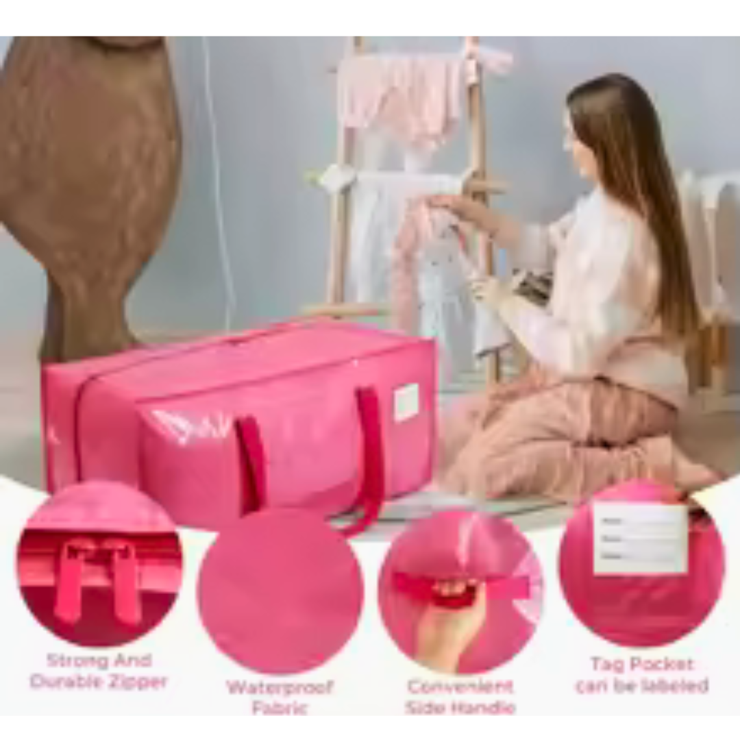 Heavy Duty Moving Bag - Pink