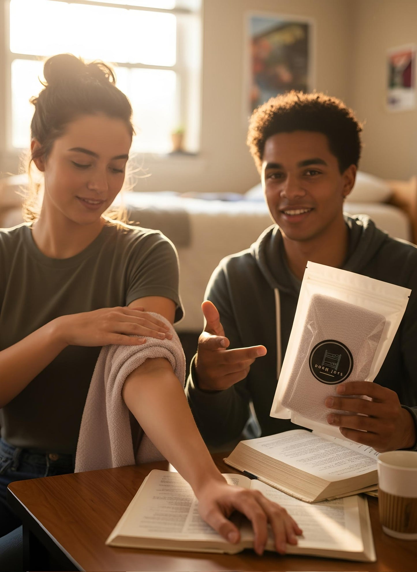 Exfoliating Body Towel - Deep Clean Shower Scrub Cloth for Smooth Skin | Dorm shower Essential for College Students