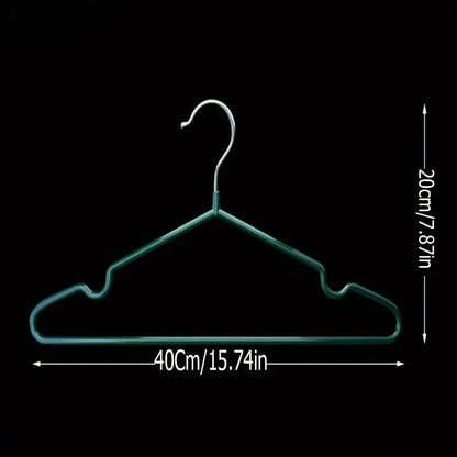 20pcs Clothes Hangers With Non-slip Design Durable Racks