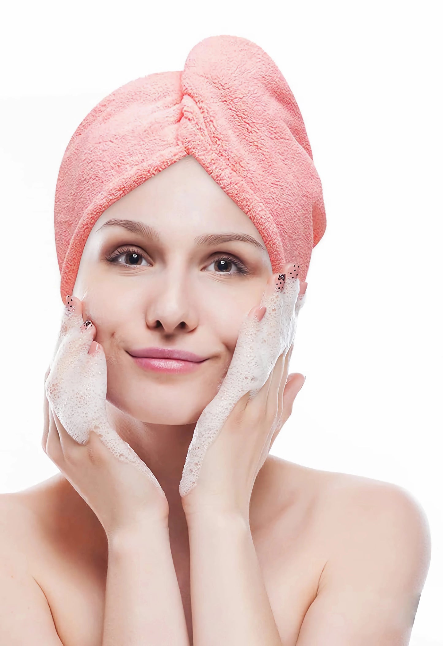Microfiber Hair Drying Triangle Wrap