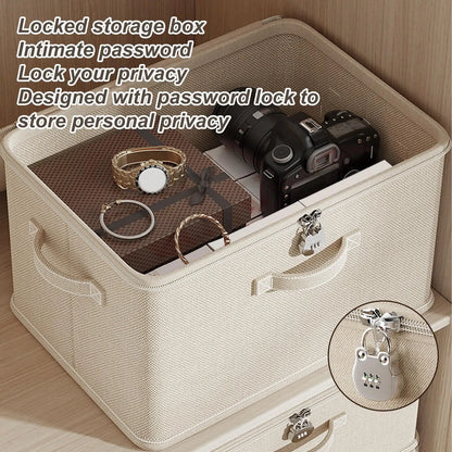 Stackable Storage Box with Lock