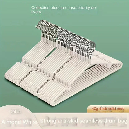 20pcs Clothes Hangers With Non-slip Design Durable Racks