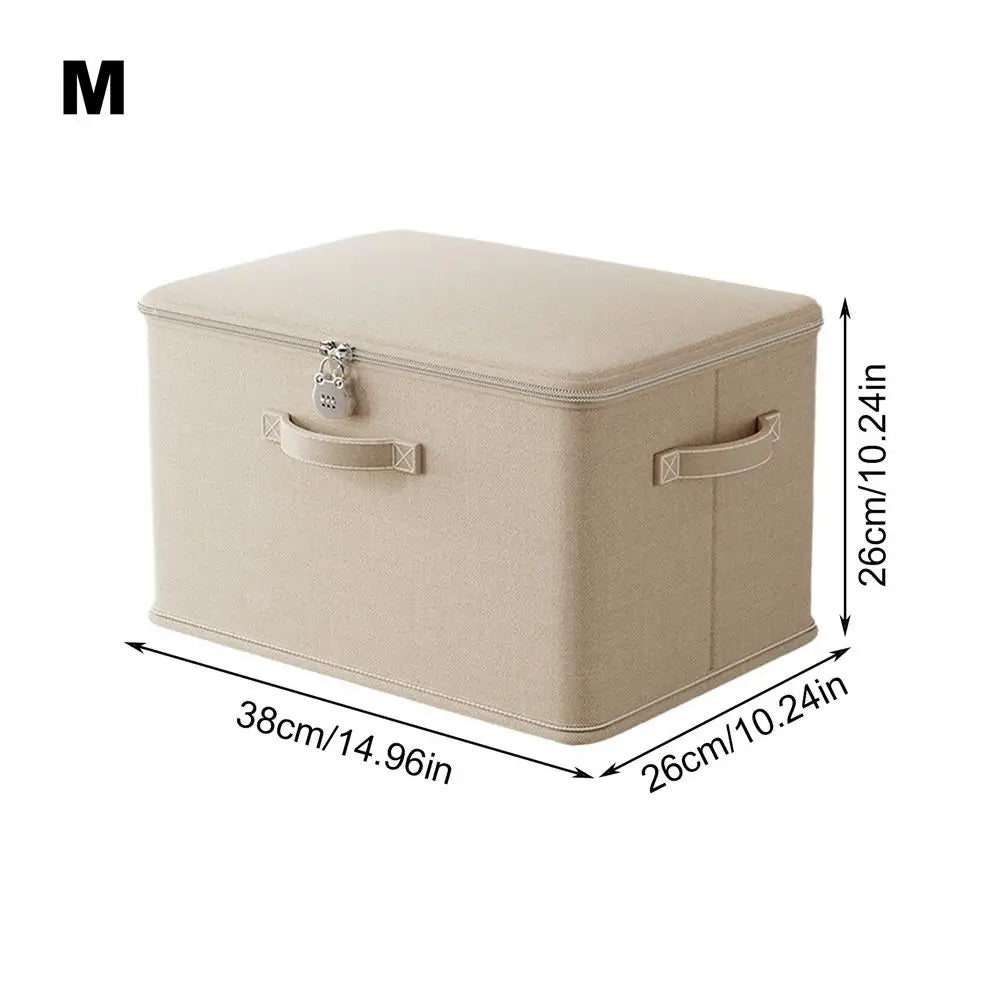 Stackable Storage Box with Lock