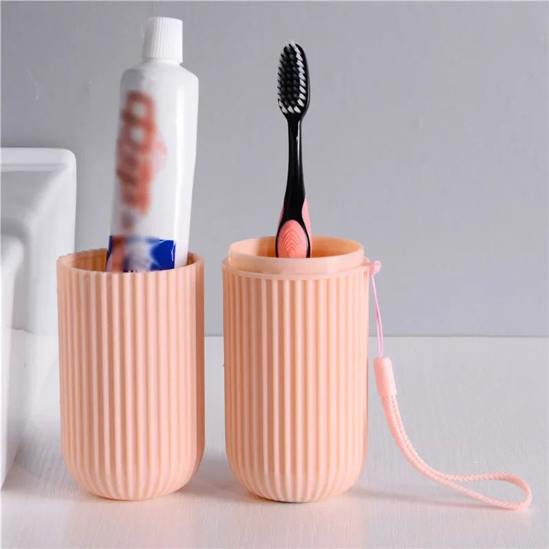 Portable Toothbrush Cup Storage Case