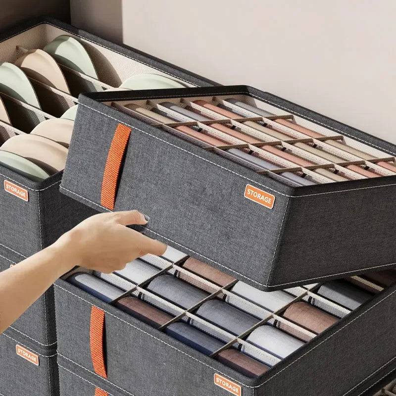 Bedroom Cabinet Drawer Underwear Organizer Socks Bra Clothing Storage Boxes