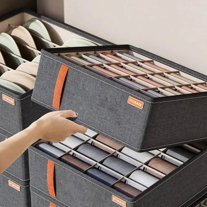 Bedroom Cabinet Drawer Underwear Organizer Socks Bra Clothing Storage Boxes