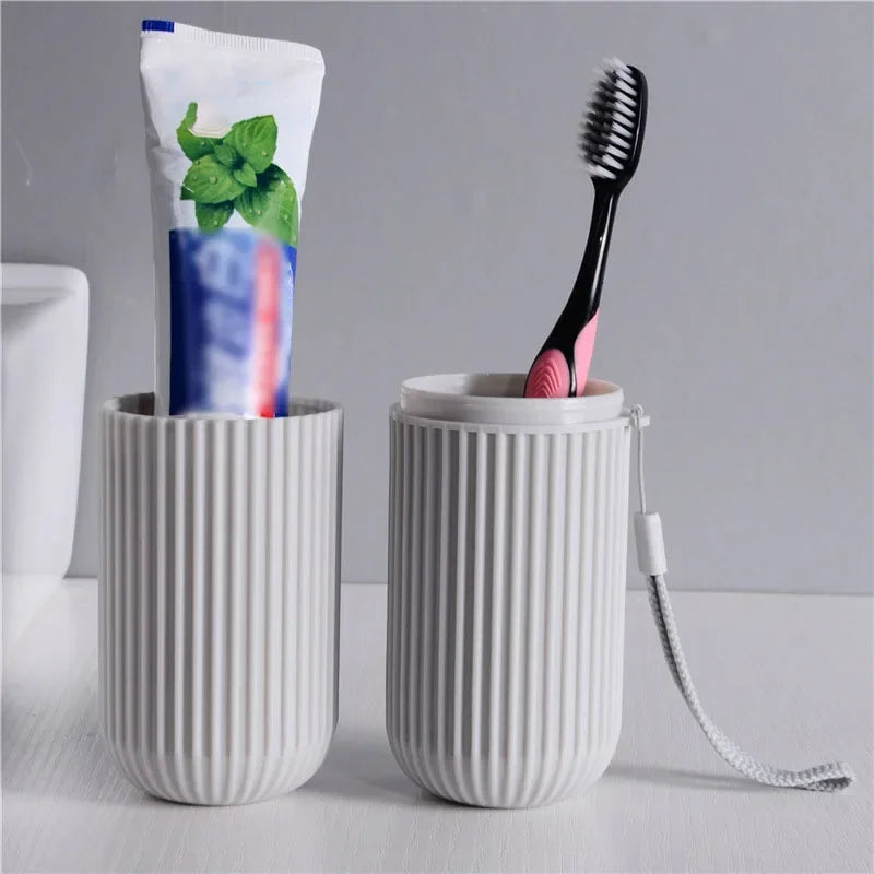 Portable Toothbrush Cup Storage Case