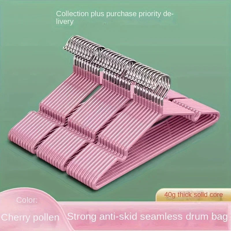 20pcs Clothes Hangers With Non-slip Design Durable Racks