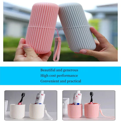 Portable Toothbrush Cup Storage Case