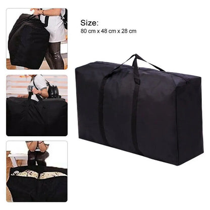 Dorm Joys 1pc Extra Large Waterproof Moving Luggage Bags 30x19x10 in