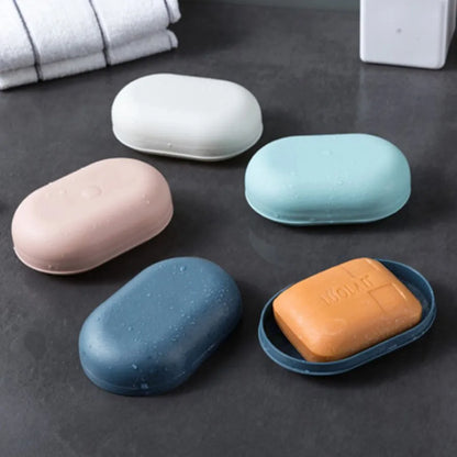 Plastic Shower Soap Box With Lid