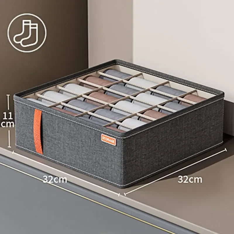 Bedroom Cabinet Drawer Underwear Organizer Socks Bra Clothing Storage Boxes