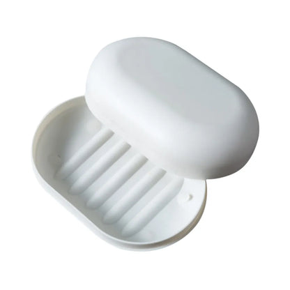 Plastic Shower Soap Box With Lid