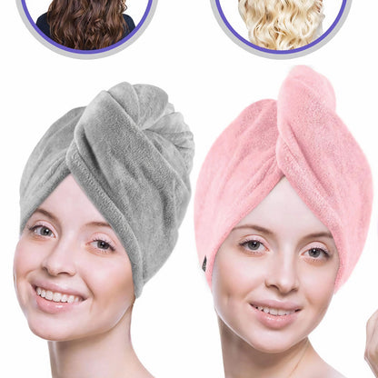 Microfiber Hair Drying Triangle Wrap