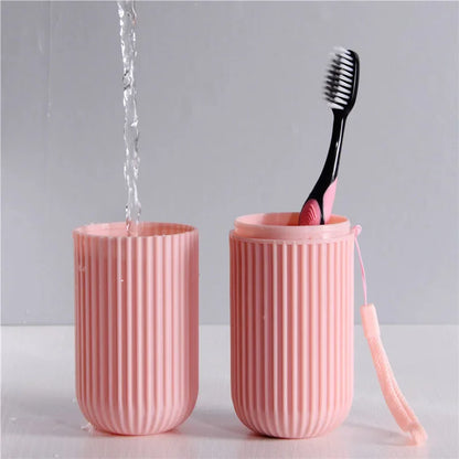 Portable Toothbrush Cup Storage Case