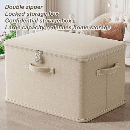 Stackable Storage Box with Lock