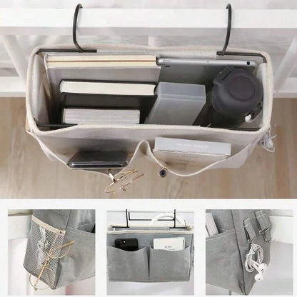 Dorm Joys Dormitory Bedside Storage Organizer Hanging Basket