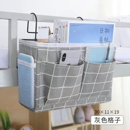 Dorm Joys Dormitory Bedside Storage Organizer Hanging Basket